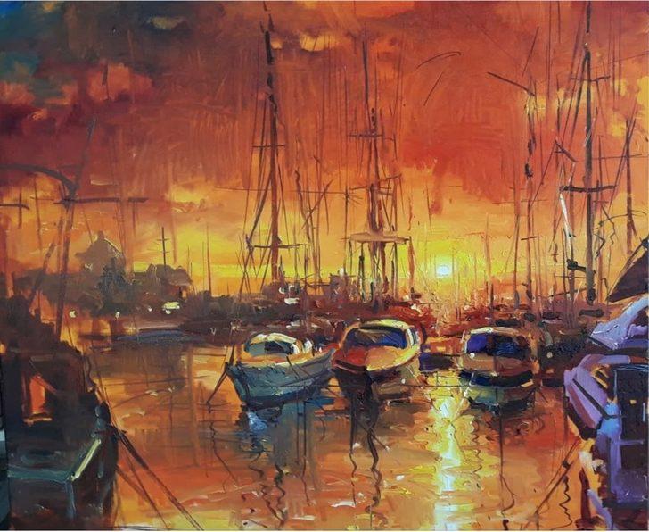 Korona günleri resimleri ile sergi açıyor G2