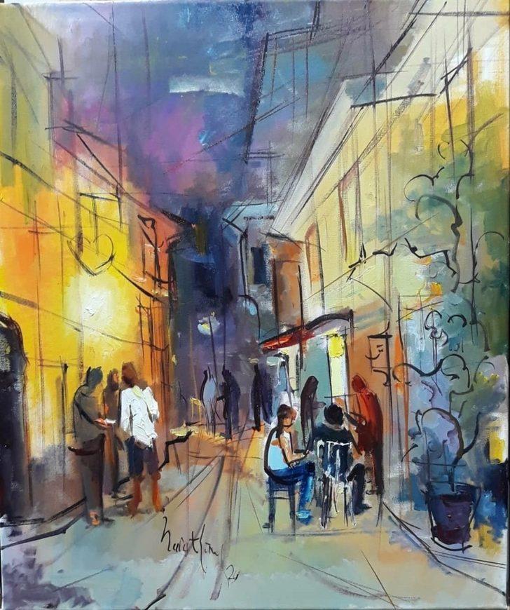 Korona günleri resimleri ile sergi açıyor G3