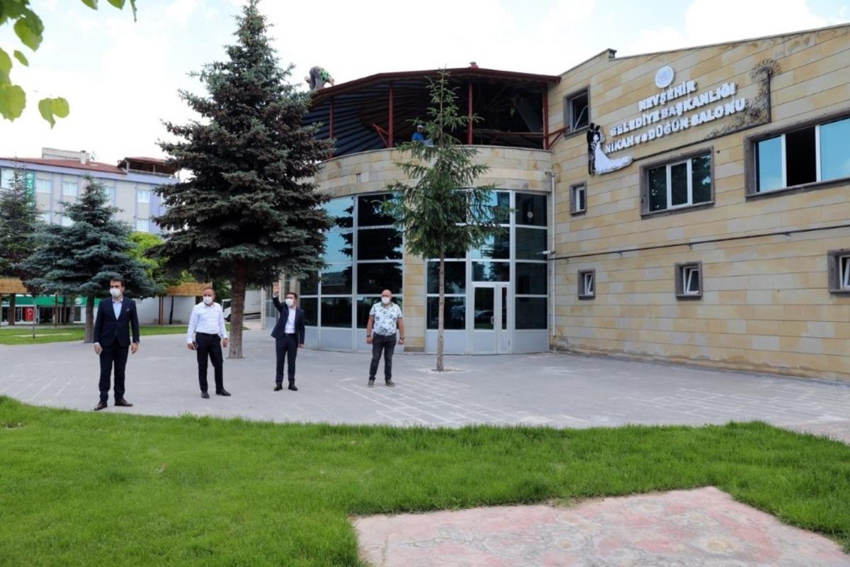 Nevşehir Belediyesi nikah ve d&uuml;ğ&uuml;n salonu i&ccedil;in geri sayım