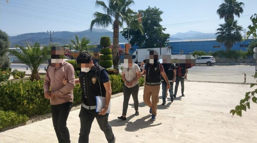 Milas&rsquo;ta uyuşturucu operasyonu