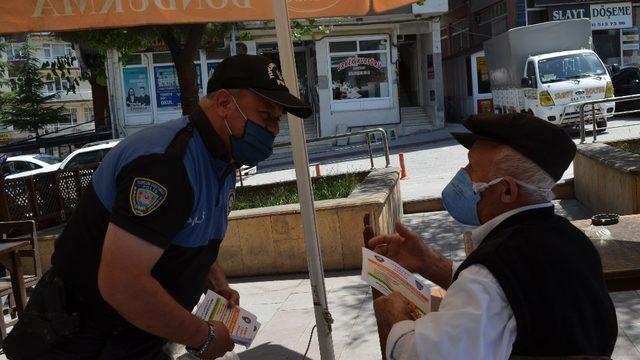 Vatandaşa broşürlü uyarı