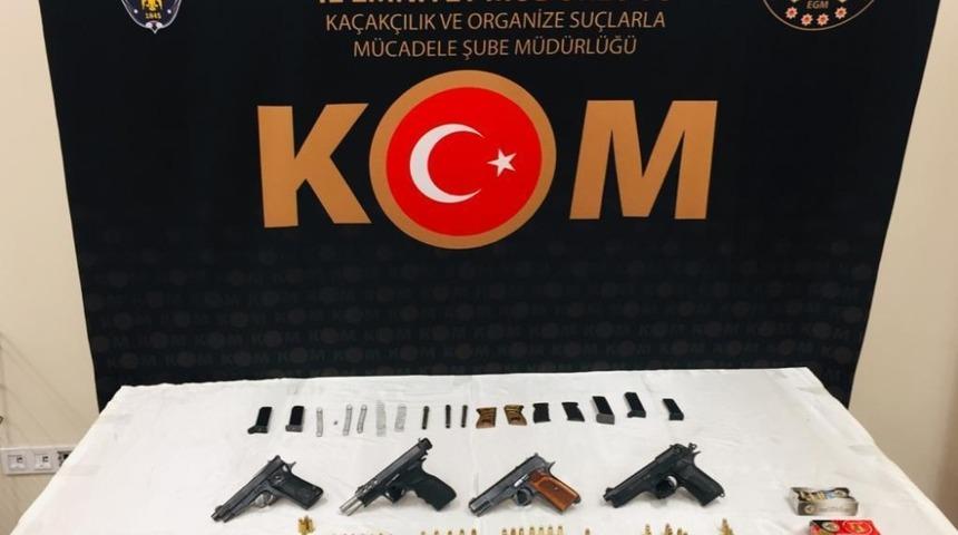 Giresun&rsquo;da silah ka&ccedil;ak&ccedil;ılarına y&ouml;nelik operasyonda 2 tutuklama