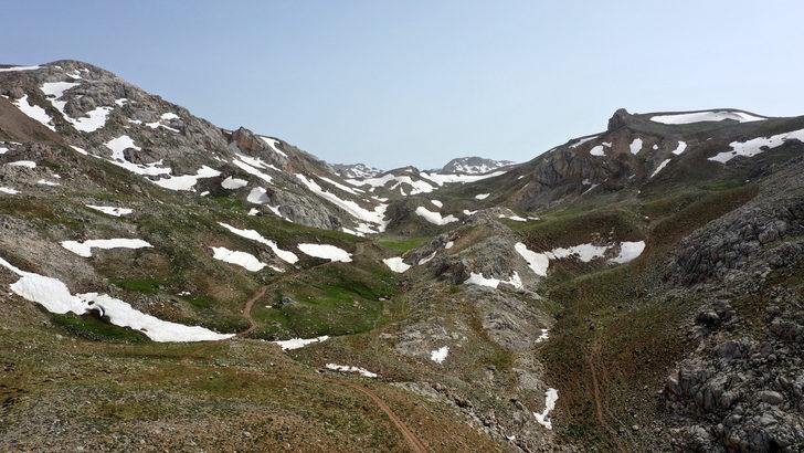 Antalya'da haziran ayında kar manzaraları G1