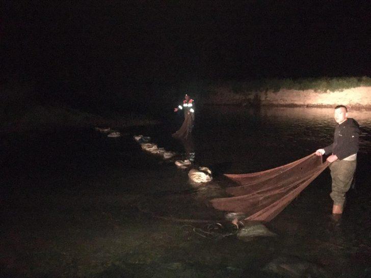 Muradiye’de kaçak avlanmış 6 ton inci kefali ele geçirildi G1