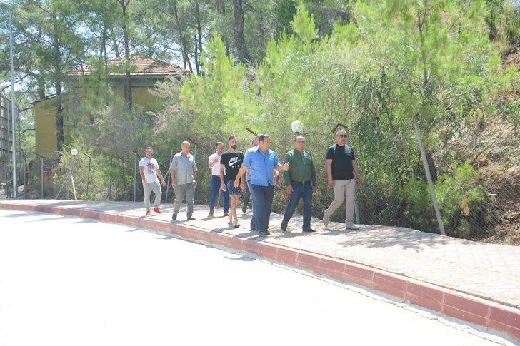 Vatandaşın geçmeye korktuğu yol yeniden yapılıyor G1