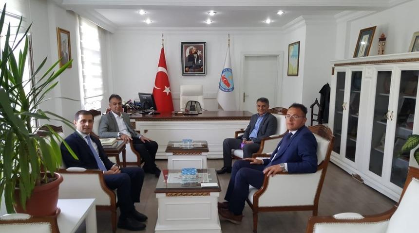 Vali Çağatay’dan Tunceli Valisi olarak atanan Kaymakam Özkan’a ziyaret