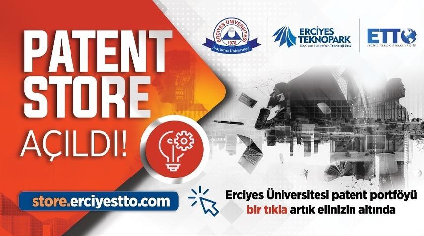 Erciyes &Uuml;niversitesi Patent Portf&ouml;y&uuml; Bir Tıkla Artık Elinizin Altında