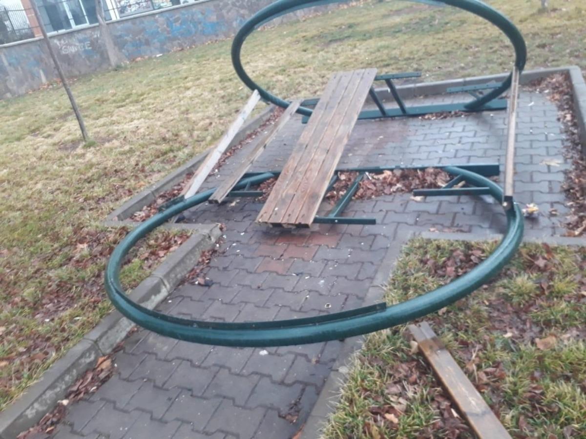 Bing&ouml;l&rsquo;de parklar tahrip edildi