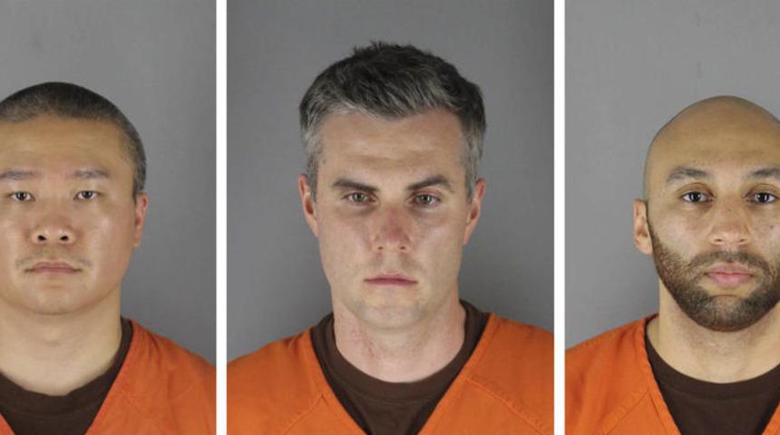 Floyd&rsquo;un &ouml;l&uuml;m&uuml;ne neden olan polislerden biri kefaletle serbest