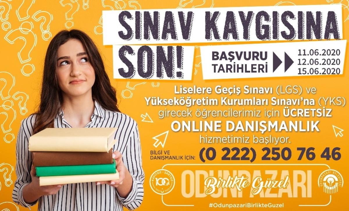 Odunpazarı&rsquo;ndan LGS ve YKS&rsquo;ye girecek olanlara online psikolojik danışmanlık