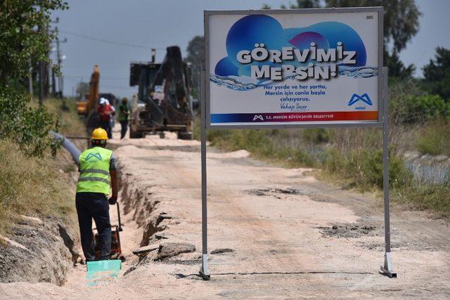 Taşucu’nun kanalizasyon sorunu çözülüyor