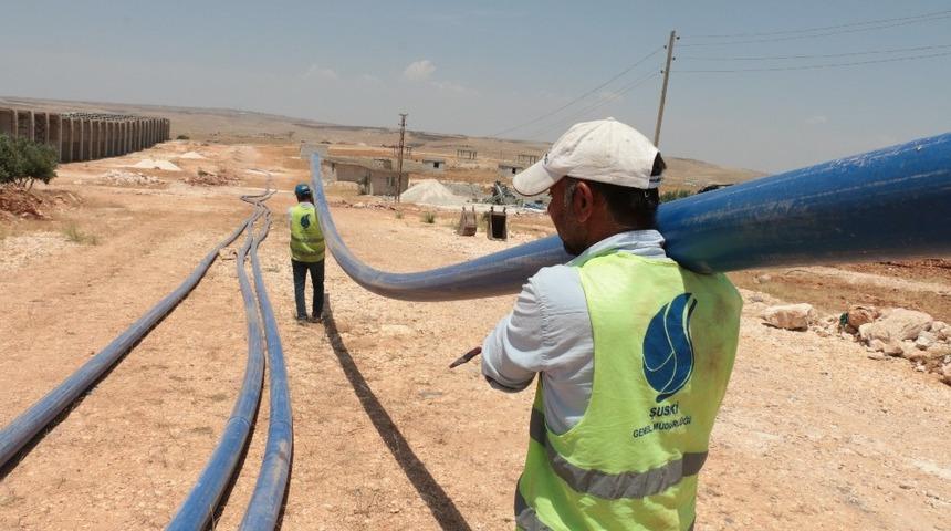 ŞUSKİ &ccedil;alışmalarını s&uuml;rd&uuml;r&uuml;yor