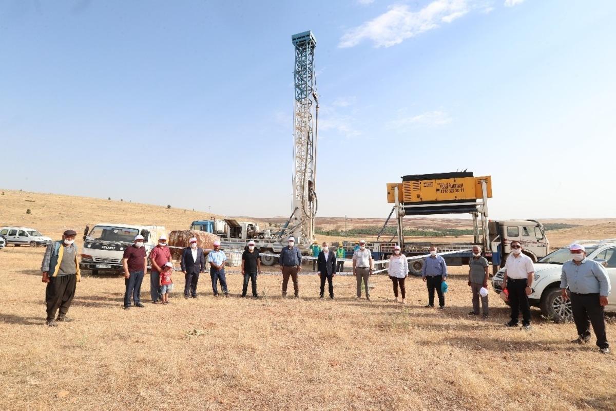 Şahinbey Belediyesi meralara su kuyusu a&ccedil;ıyor