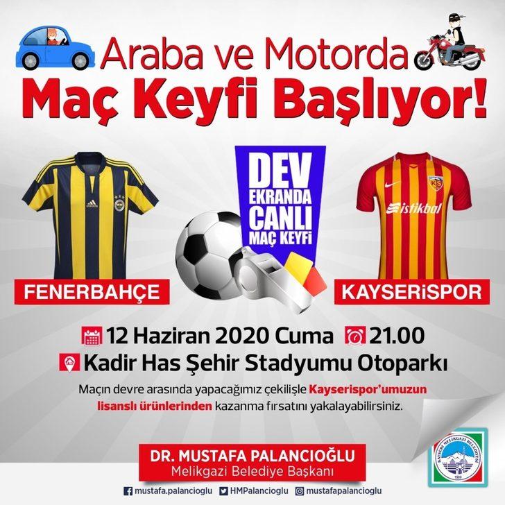 Melikgazi’den Kayserispor’a seyirci desteği G3