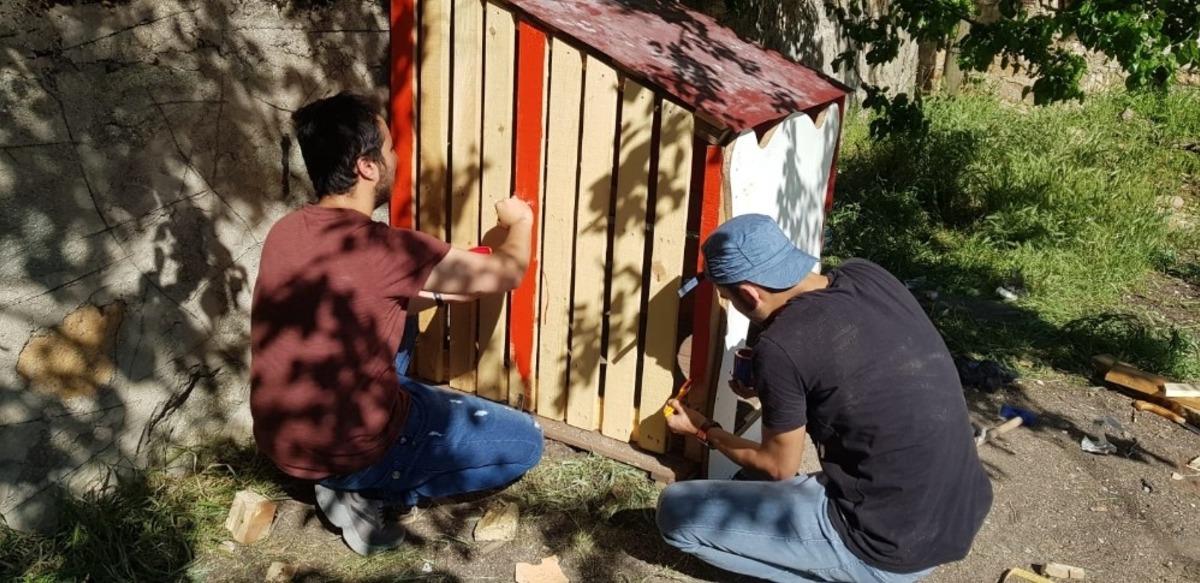 Tunceli&rsquo;de g&ouml;n&uuml;ll&uuml;lerden, sokak hayvanlarına destek