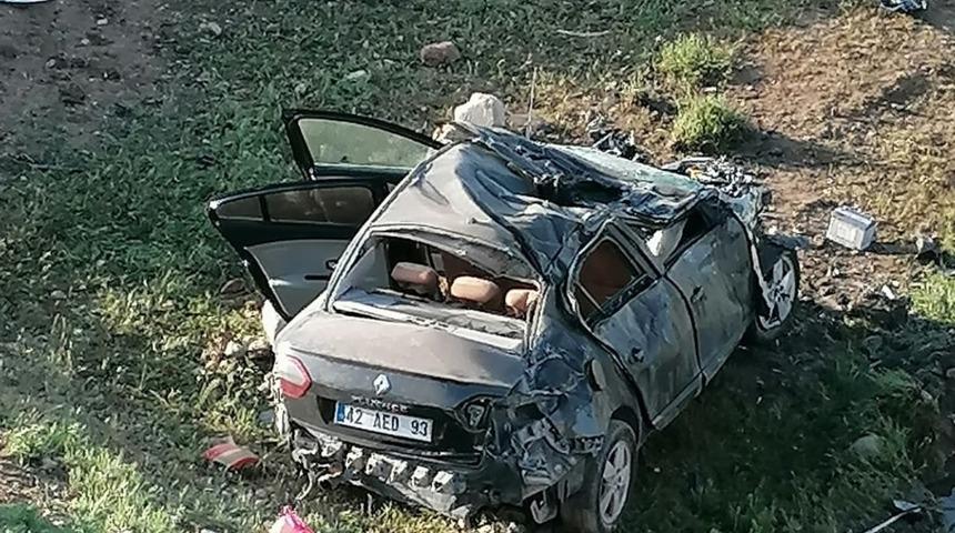 Bing&ouml;l&rsquo;de trafik kazası: 1 &ouml;l&uuml;, 1 yaralı