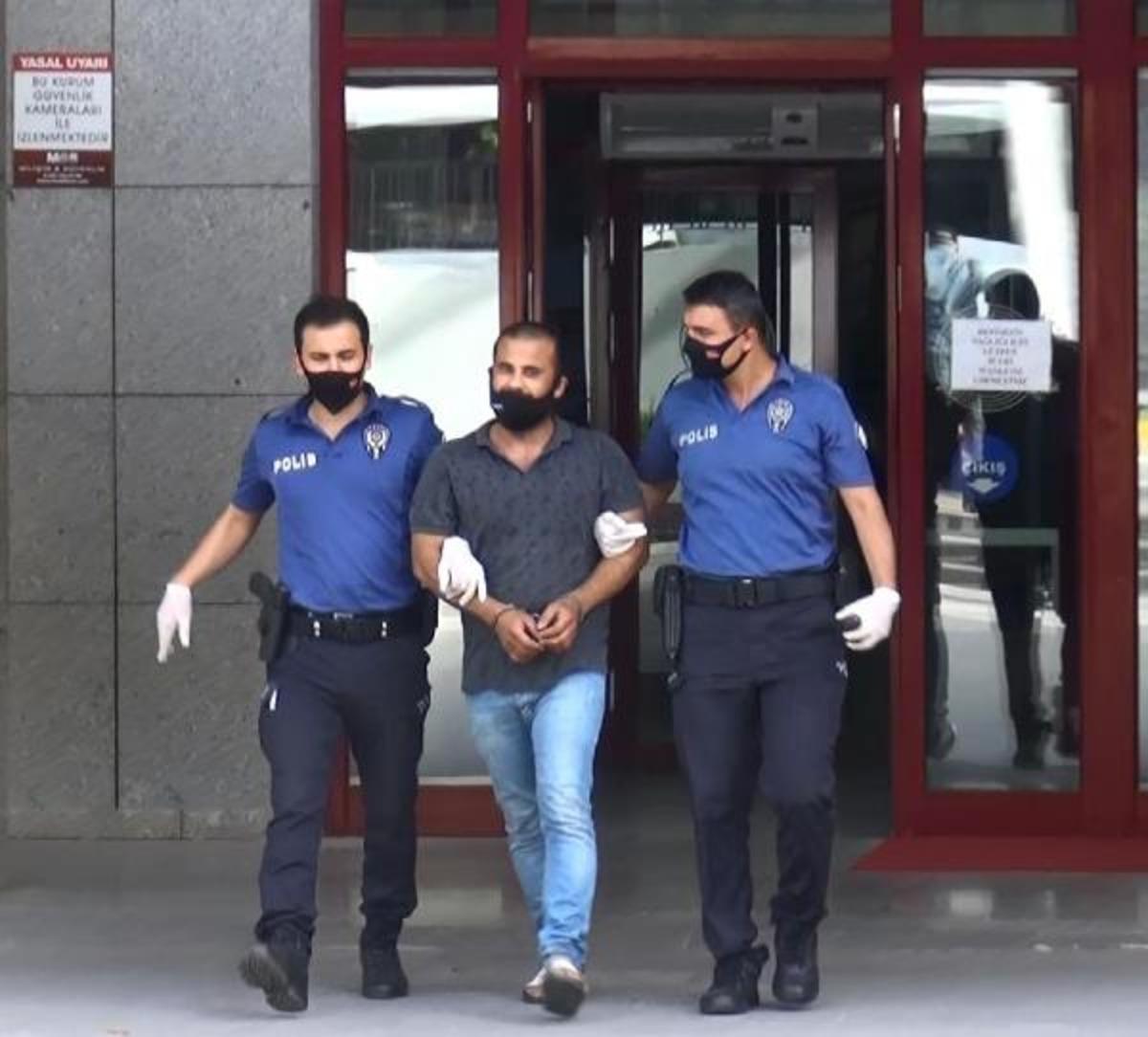 İfade değiştirmek i&ccedil;in polise gidince 12 yıl 7 ay hapisle arandığı ortaya &ccedil;ıktı
