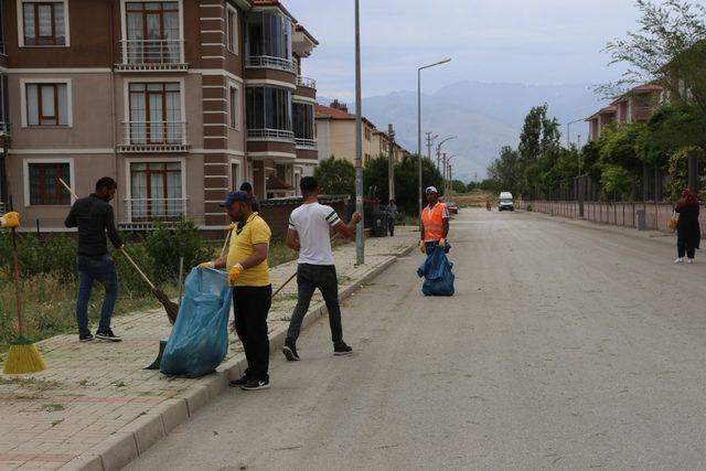 Erzincan’da çevre temizliği