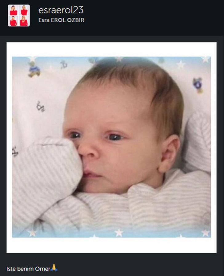 Esra Erol, oğlunun fotoğrafını paylaştı G3