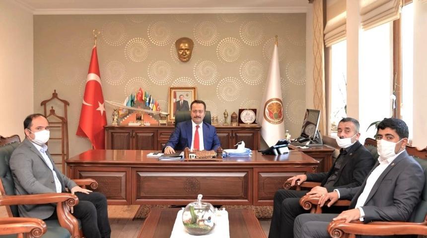 BBP&rsquo;den Vali Şent&uuml;rk&rsquo;e ziyaret