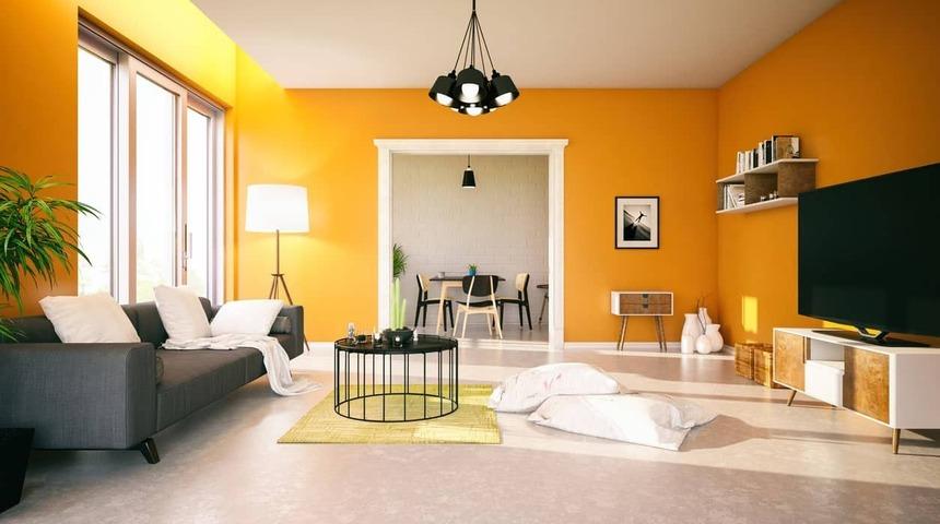 Evin rengi ruh halini etkiliyor! O renk sinir ve öfkeye sebep oluyor...