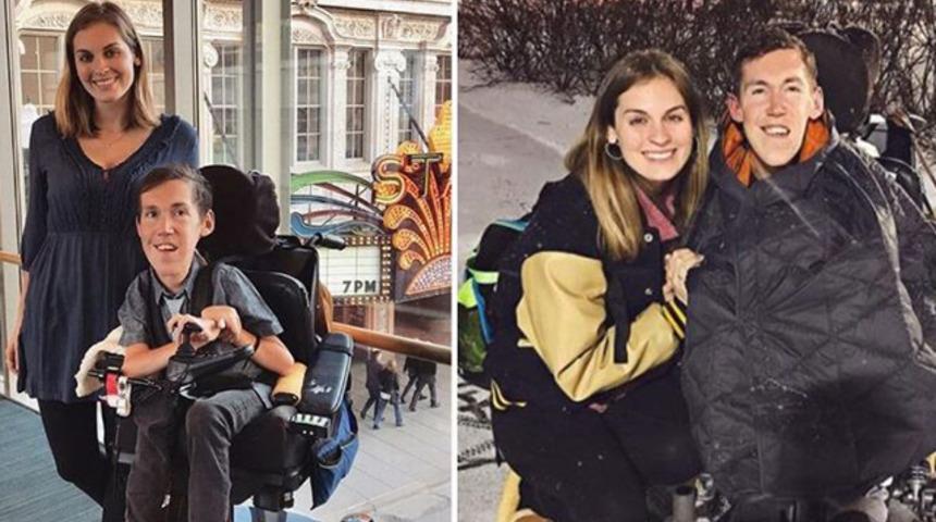 Bedensel engelli adam ve sevgilisi &ouml;n yargıları kırıyor!