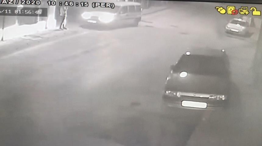 Bursa'da dehşet anları! &Ouml;nce konuştu, giderken geri d&ouml;n&uuml;p...