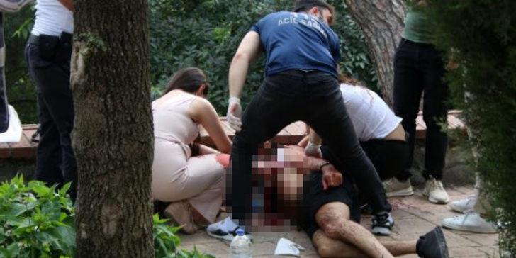 İstanbul'un göbeğinde kan donduran olay! Boğazını kesti G2