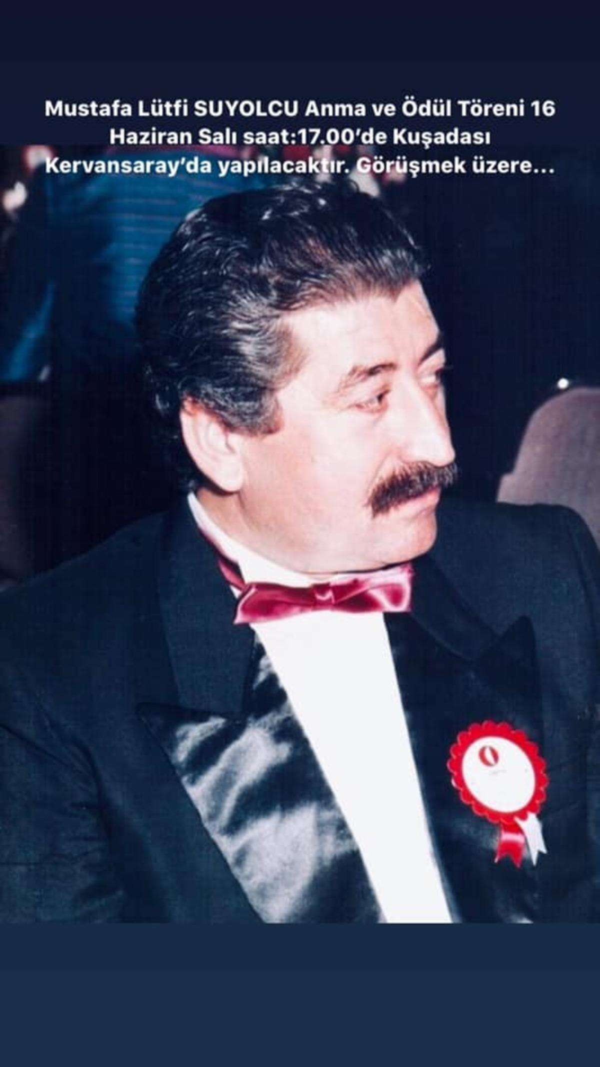 Suyolcu&rsquo;yu anma etkinlikleri ve onur &ouml;d&uuml;l&uuml; 16 Haziran&rsquo;da verilecek