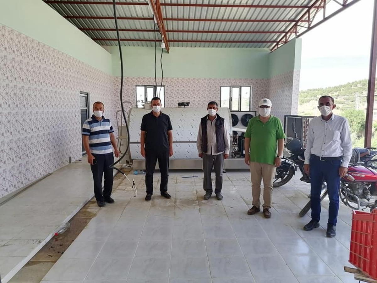 Karaca&ouml;ren&rsquo;de sağımhane ve ortak ahır alanları hizmete a&ccedil;ılıyor