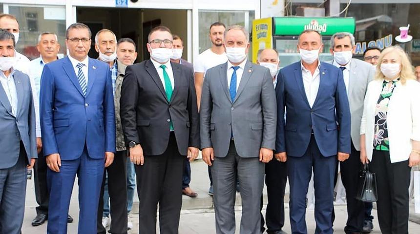 Karaarslan&rsquo;dan Başkan Demirhan&rsquo;a ziyaret