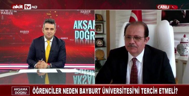 Rektör Coşkun, Akit TV canlı yayınına katıldı G1