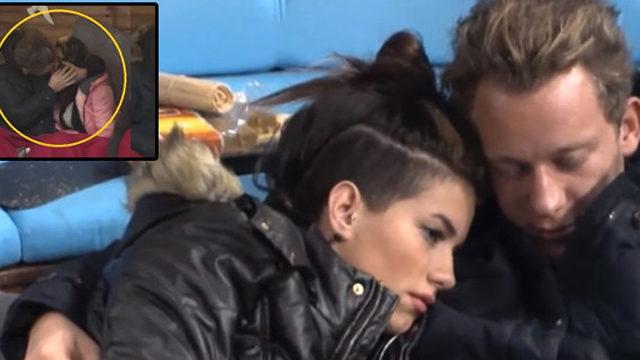 Big Brother'ı sallayan öpüşme görüntüleri