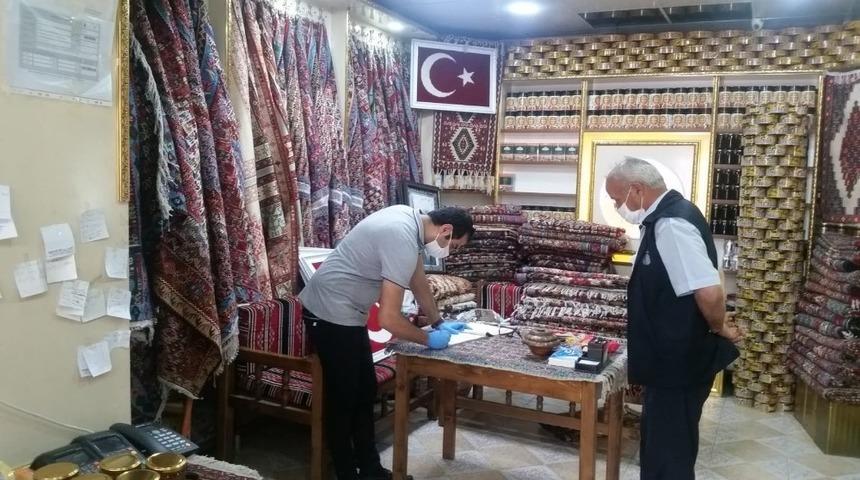 Hakkari&rsquo;de bal satan iş yerleri denetlendi