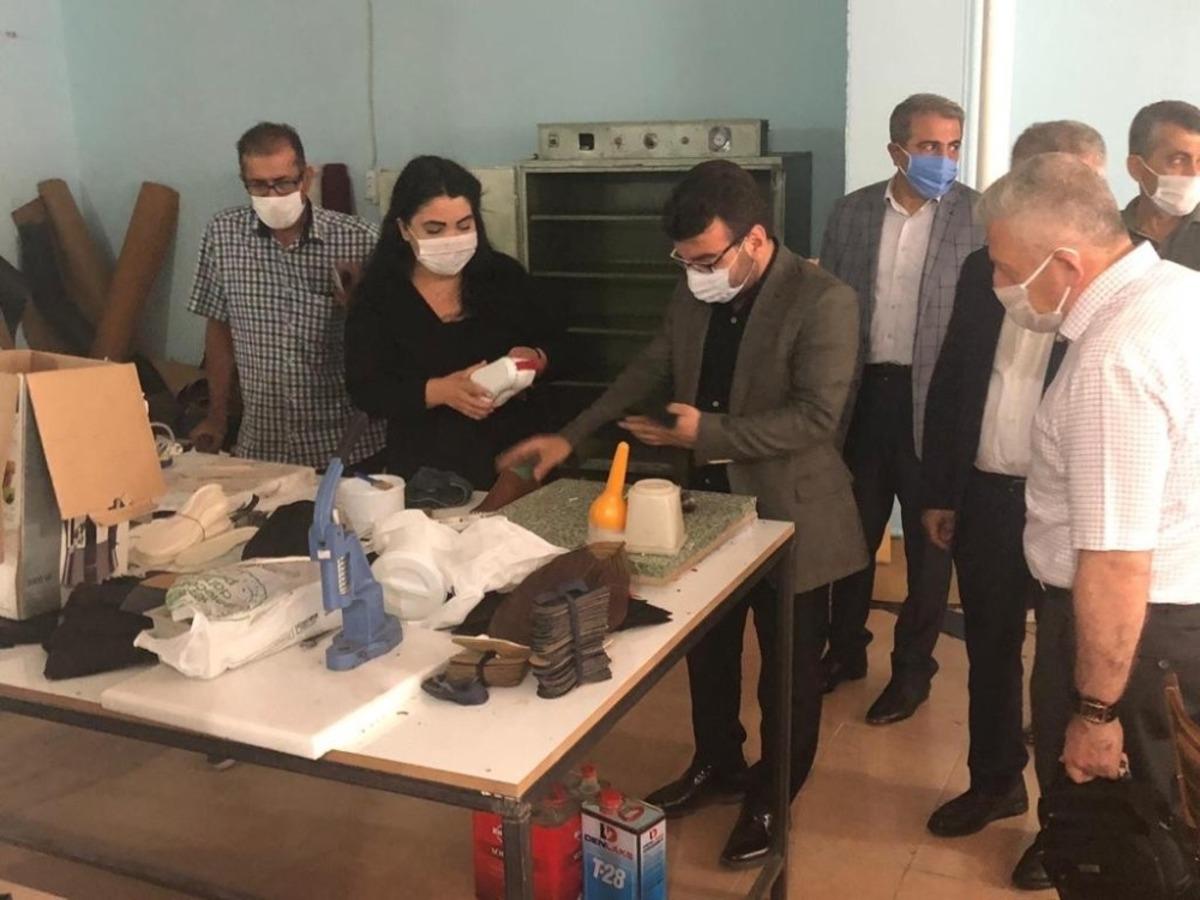 Başkan G&uuml;r&rsquo;den engelli &ccedil;alışanlara anlamlı ziyaret