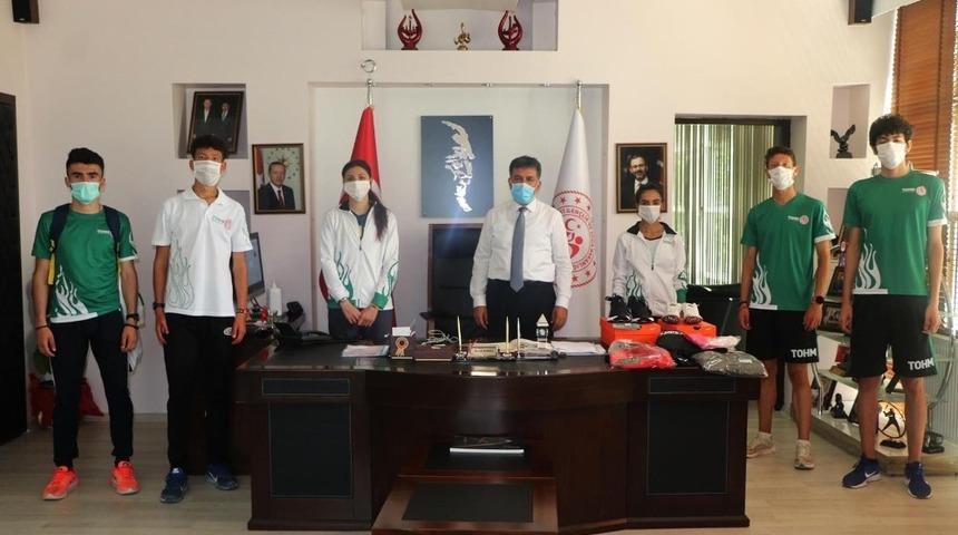 TOHM sporcularına yeni malzeme