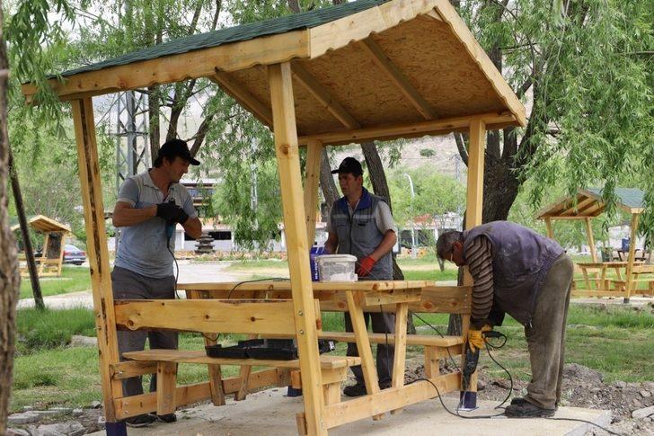 Ekşisu mesire alanında çalışmalar devam ediyor G1
