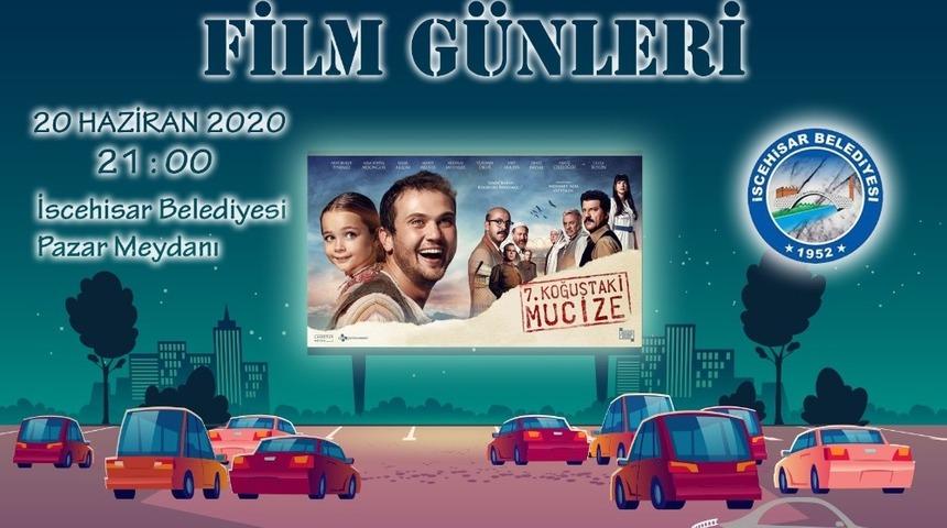 İscehisar&rsquo;da arabada sinema etkinliği d&uuml;zenlenecek