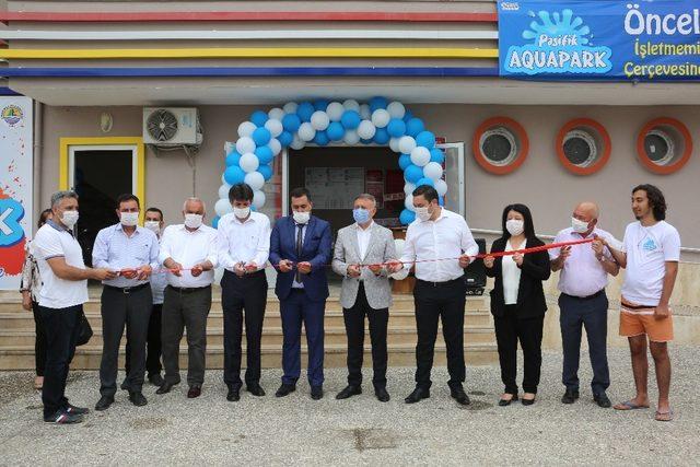 Erdemli’de aquapark açıldı