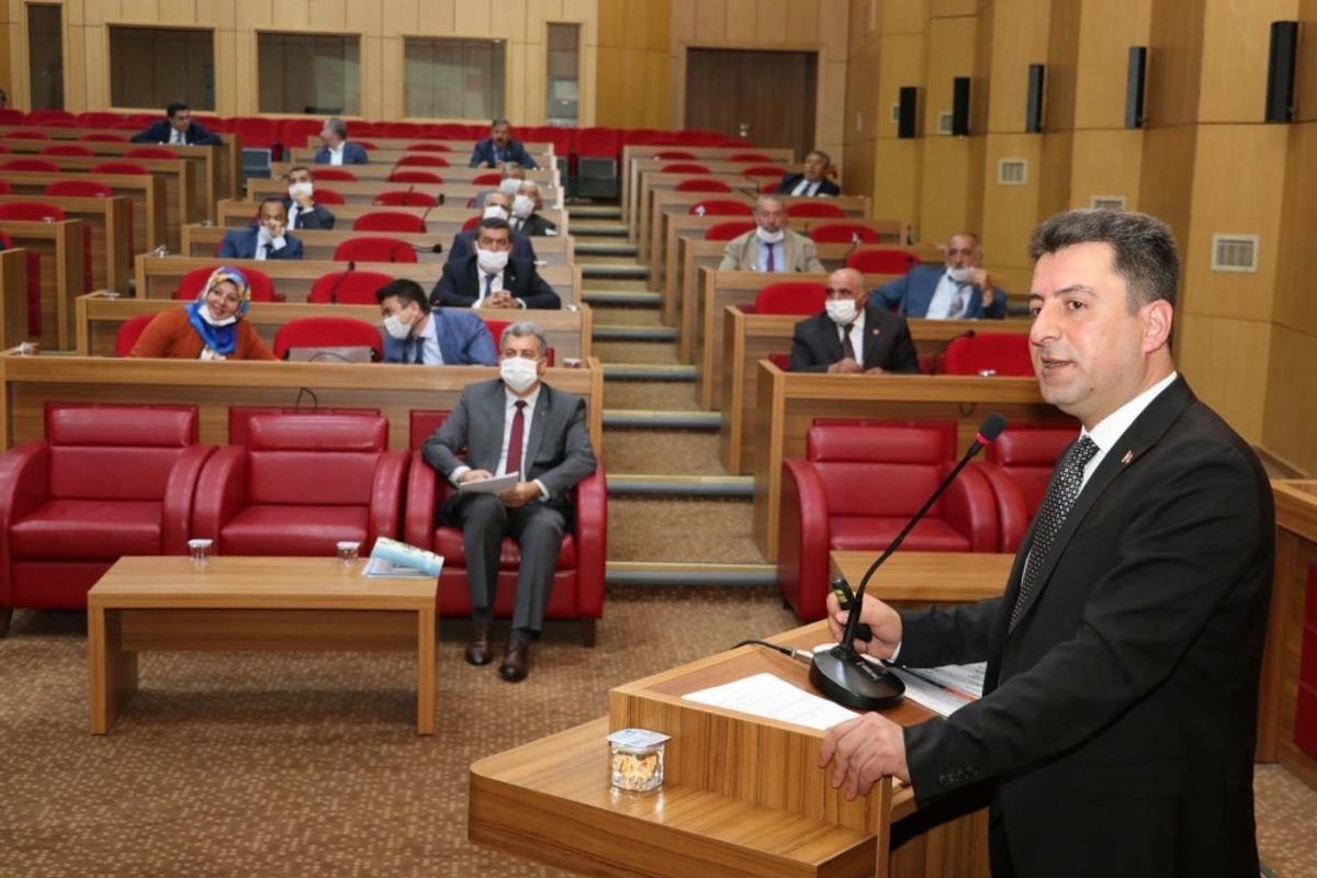 Savaş&ccedil;ı, meclis &uuml;yelerini bilgilendirdi