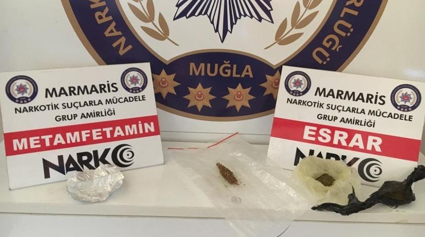 Marmaris polisinin hızı, uyuşturucu tacirlerini bile şaşırttı