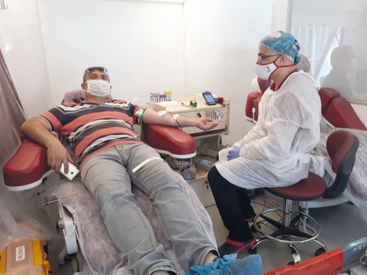 Sungurlu&rsquo;da 3 g&uuml;nde 186 &uuml;nite kan toplandı