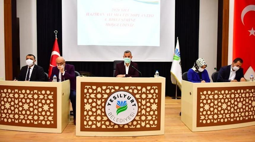 Yeşilyurt Belediye Meclisi Haziran ayı &ccedil;alışmalarını tamamladı