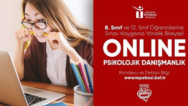 Sınava girecek öğrencilere danışmanlık desteği