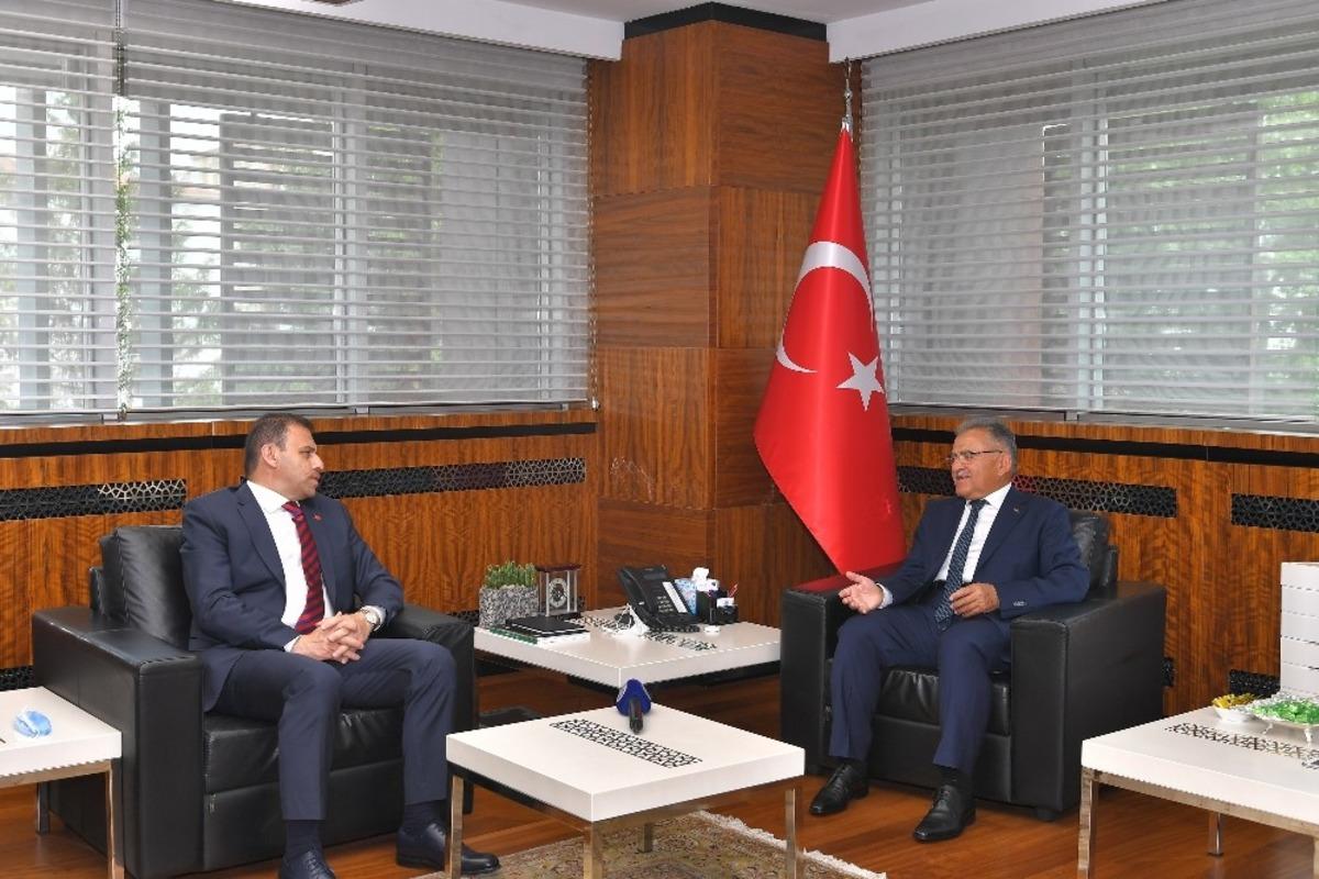 TMSF Başkanı&rsquo;ndan Başkan B&uuml;y&uuml;kkılı&ccedil;&rsquo;a ziyaret