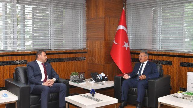 TMSF Başkanı’ndan Başkan Büyükkılıç’a ziyaret