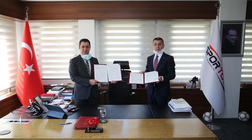 Spor Toto ile Gölbaşı Belediyesi yeni yatırımlar için protokol imzaladı