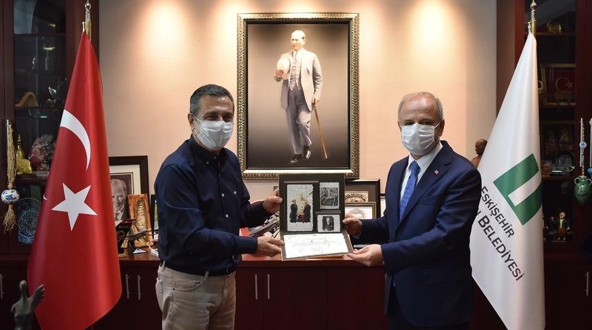 Vali Çakacak’tan Başkan Ataç’a veda ziyareti