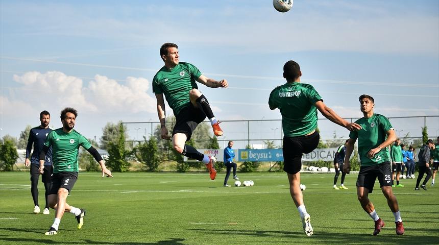 Konyaspor'da Gen&ccedil;lerbirliği ma&ccedil;ı hazırlıkları