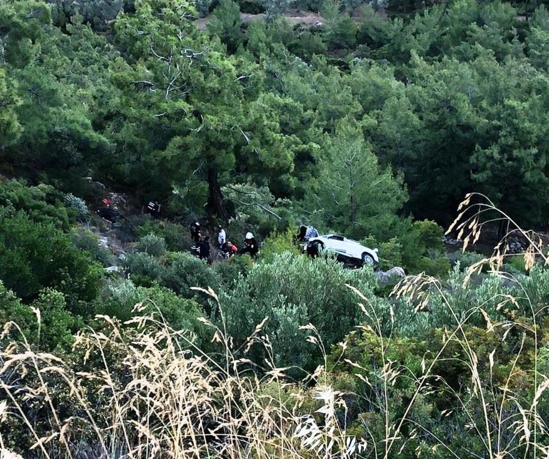 Muğla'da feci kaza! U&ccedil;uruma yuvarlandı: 1 &ouml;l&uuml;